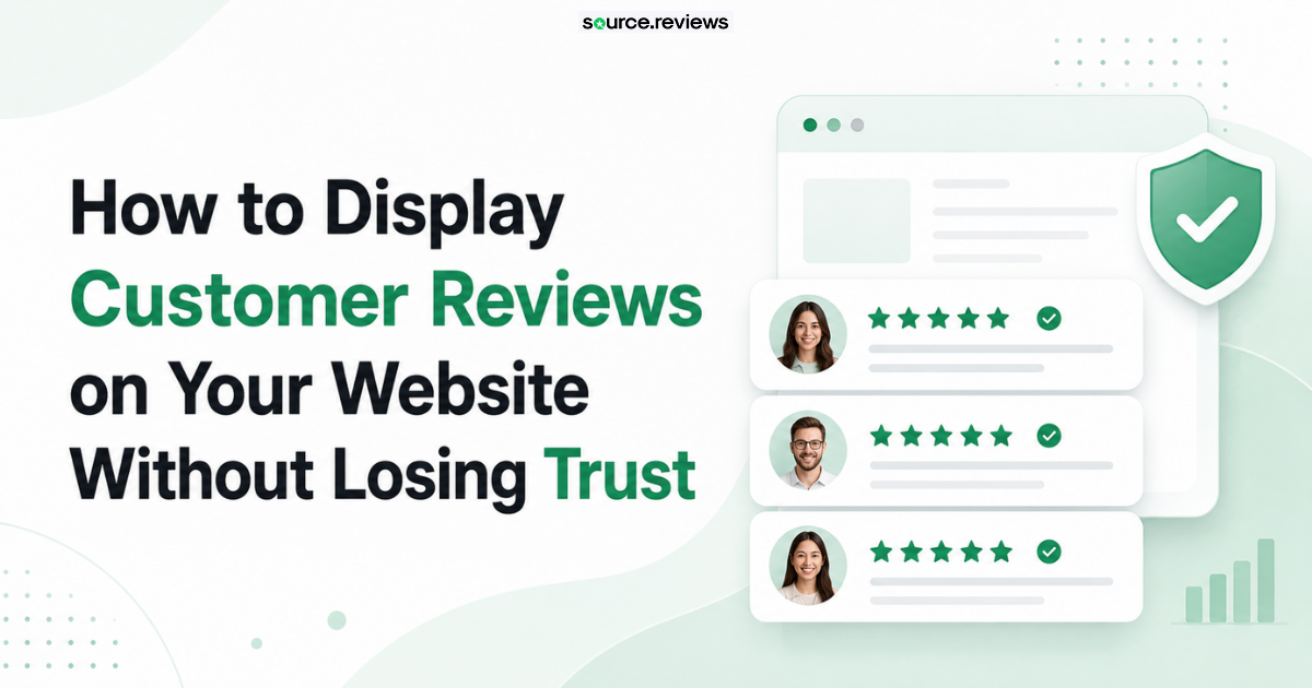 How to Display Customer Reviews on Your Website Without Losing Trust