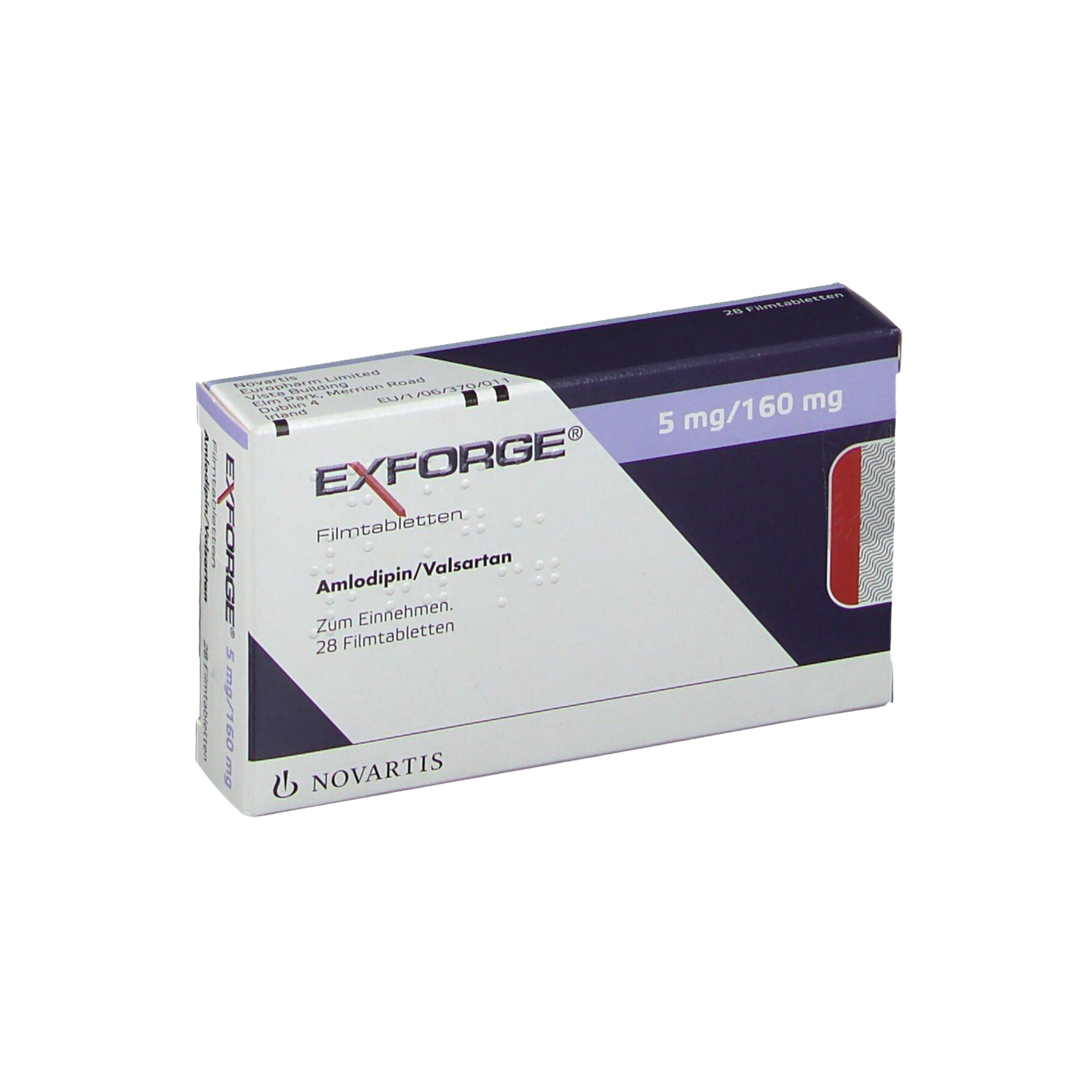 Exforge 5mg/160mg - Novartis by Novartis