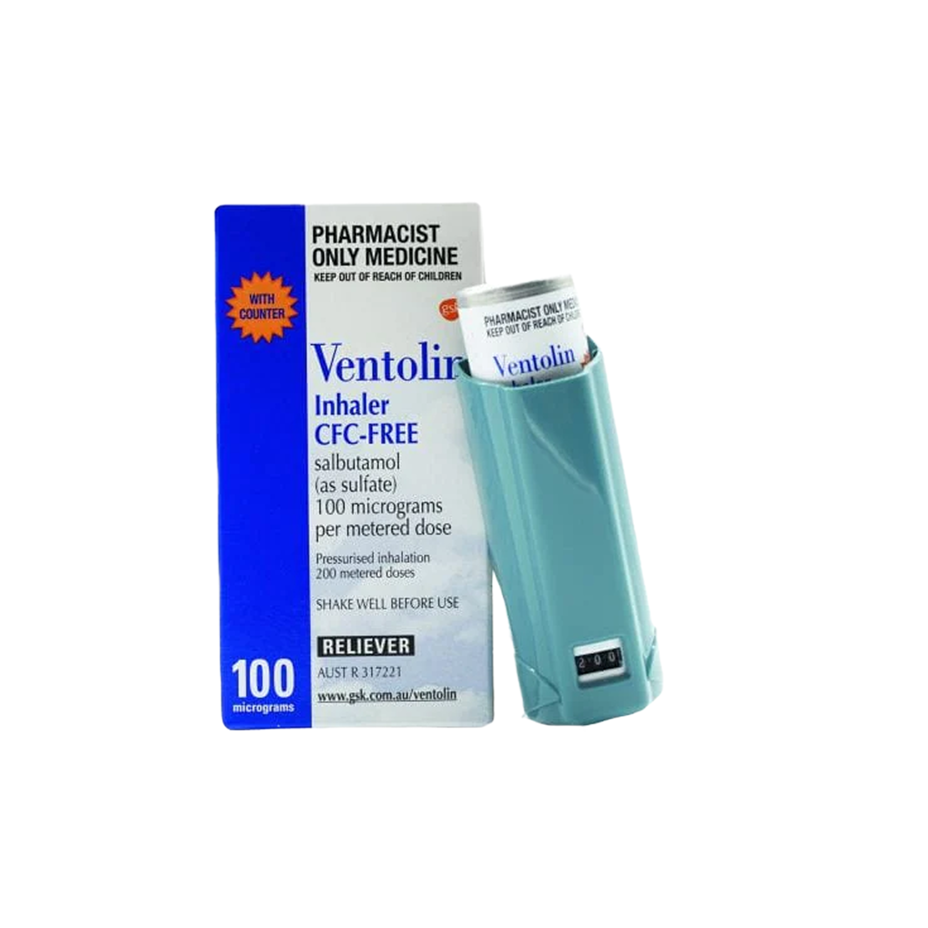 Ventolin Inhaler - GSK by GSK
