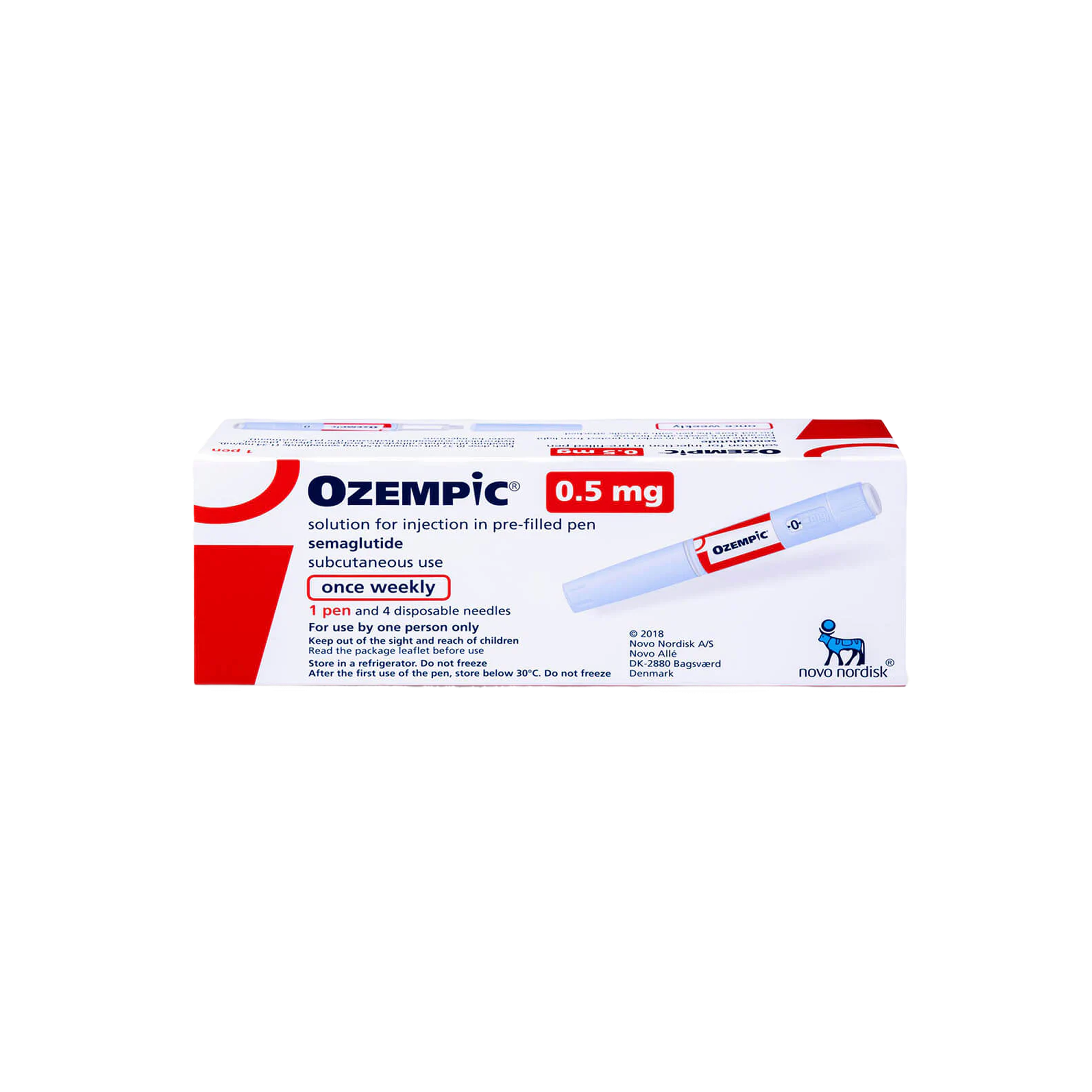 Ozempic 0.25-0.5mg RED - Novo Nordisk by Novo Nordisk