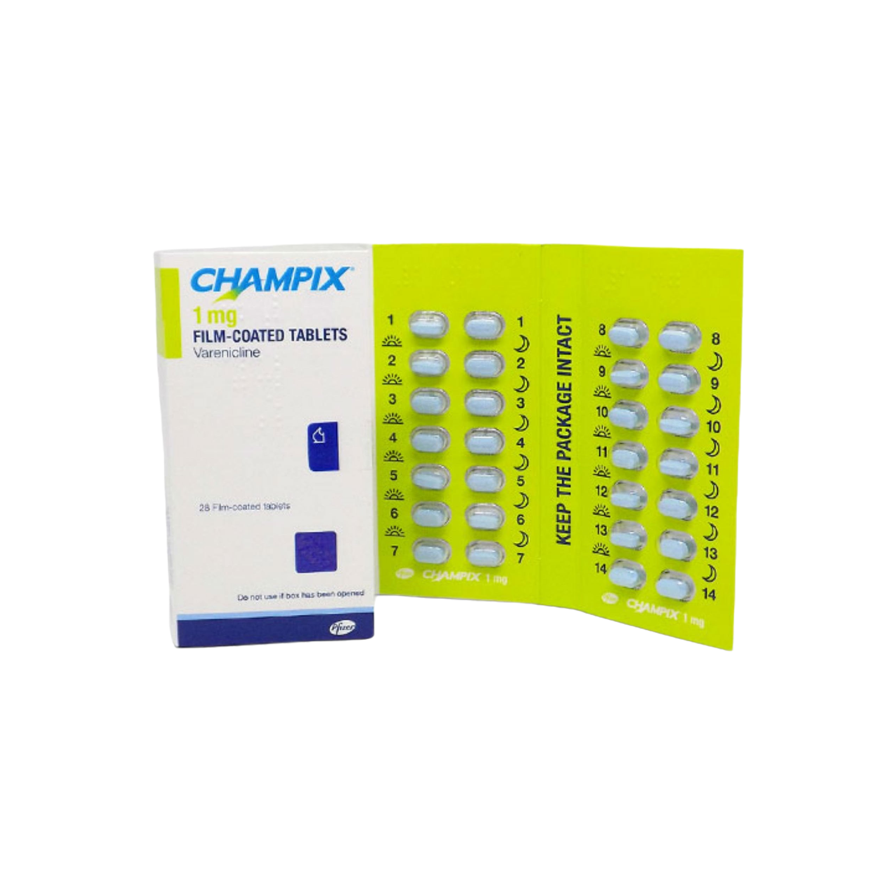 Champix 1 mg - Pfizer by Pfizer
