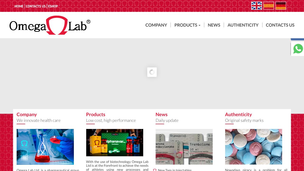 omegalabltd.com logo