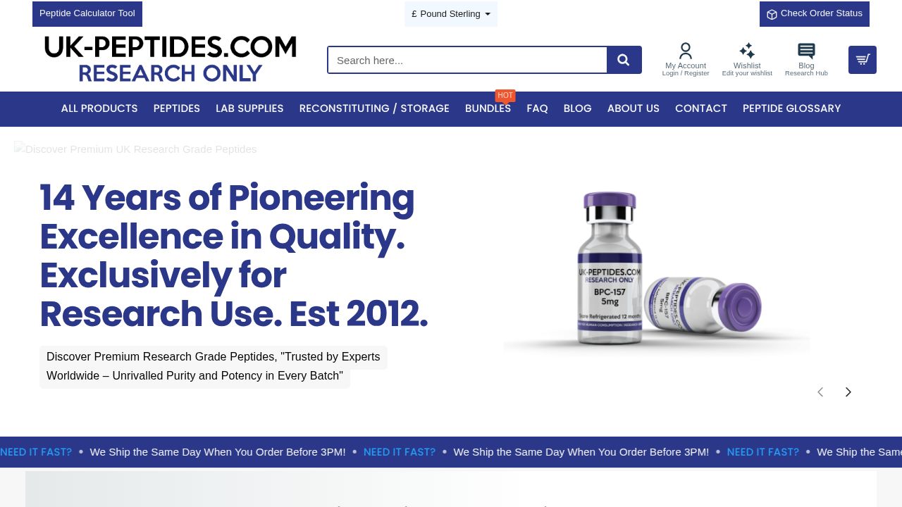 uk-peptides.com reviews