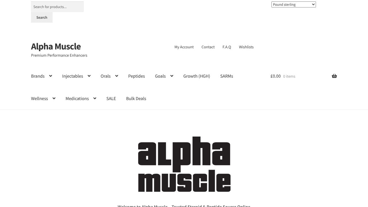 alphamuscle.is logo