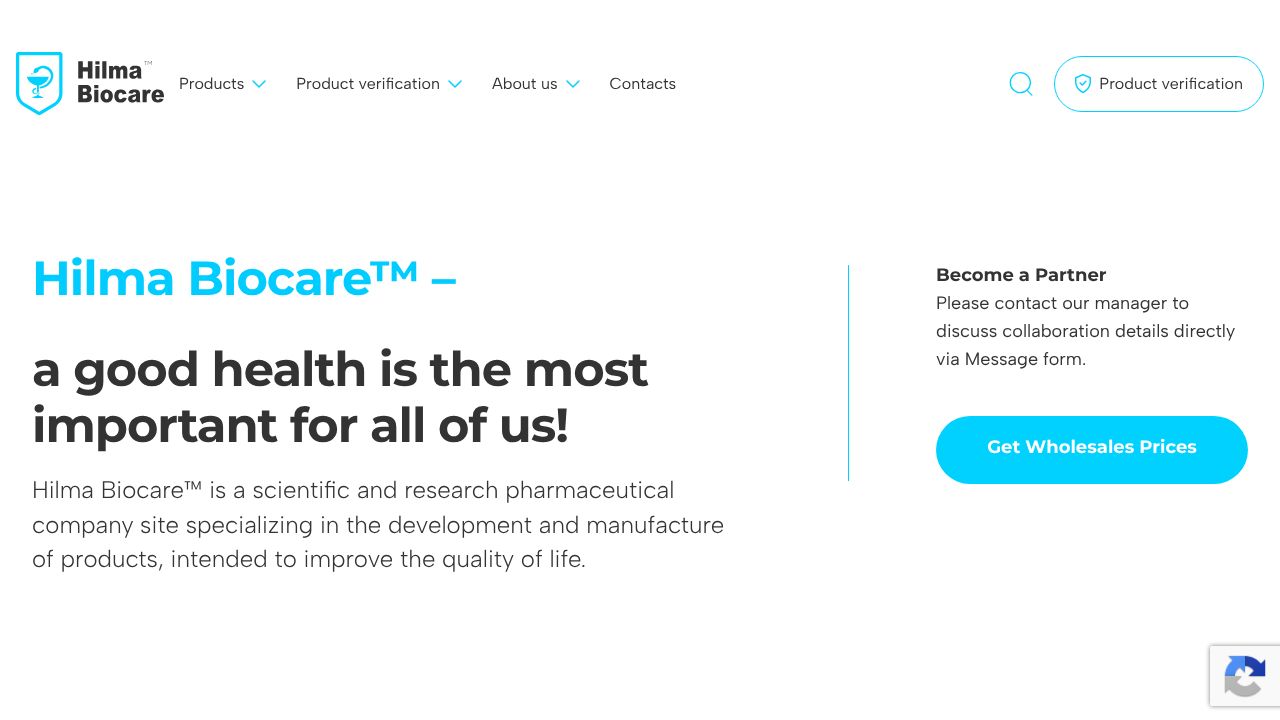 hilmabiocare.com logo